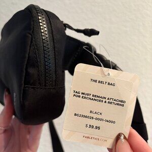 Fabletics Belt Bag with Tags - Fanny Pack - Black - Sporty Chic